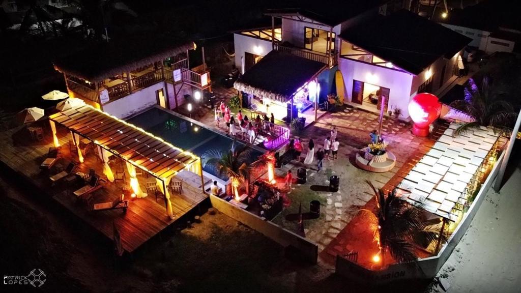 Seu Pedro Lounge Praia - Pousada E Kite Center Icapuí Dış mekan fotoğraf