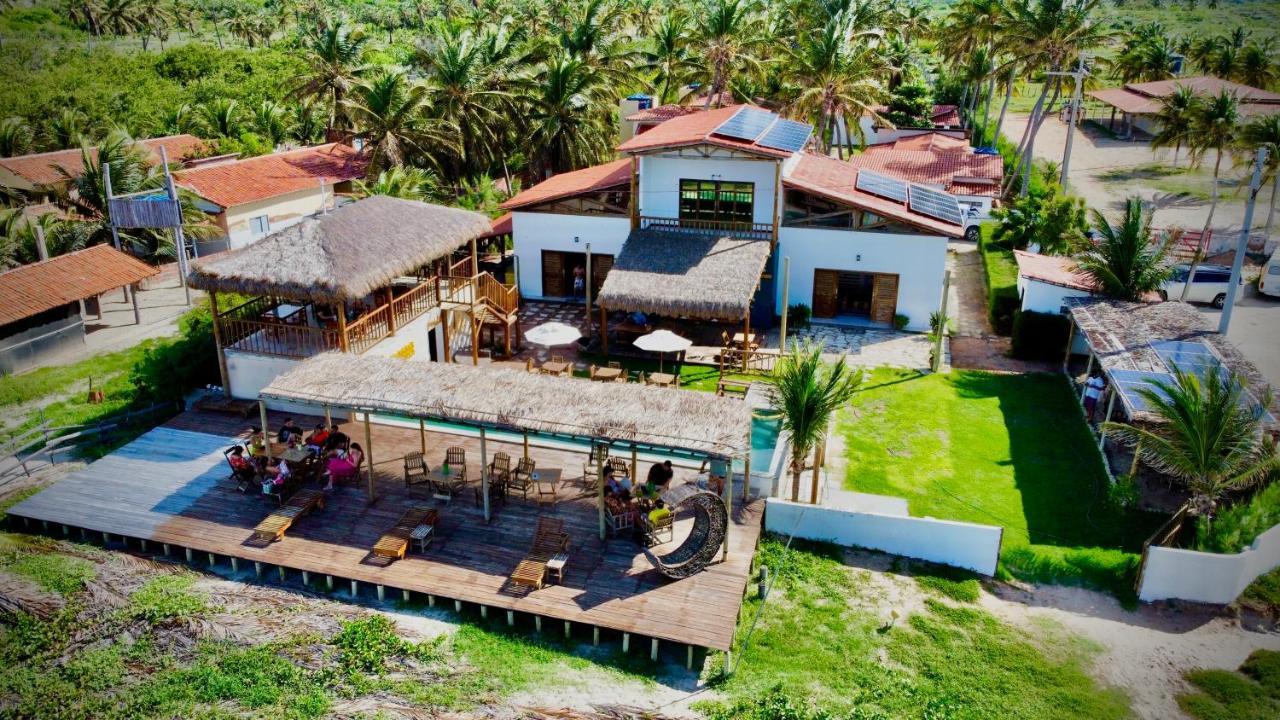 Seu Pedro Lounge Praia - Pousada E Kite Center Icapuí Dış mekan fotoğraf