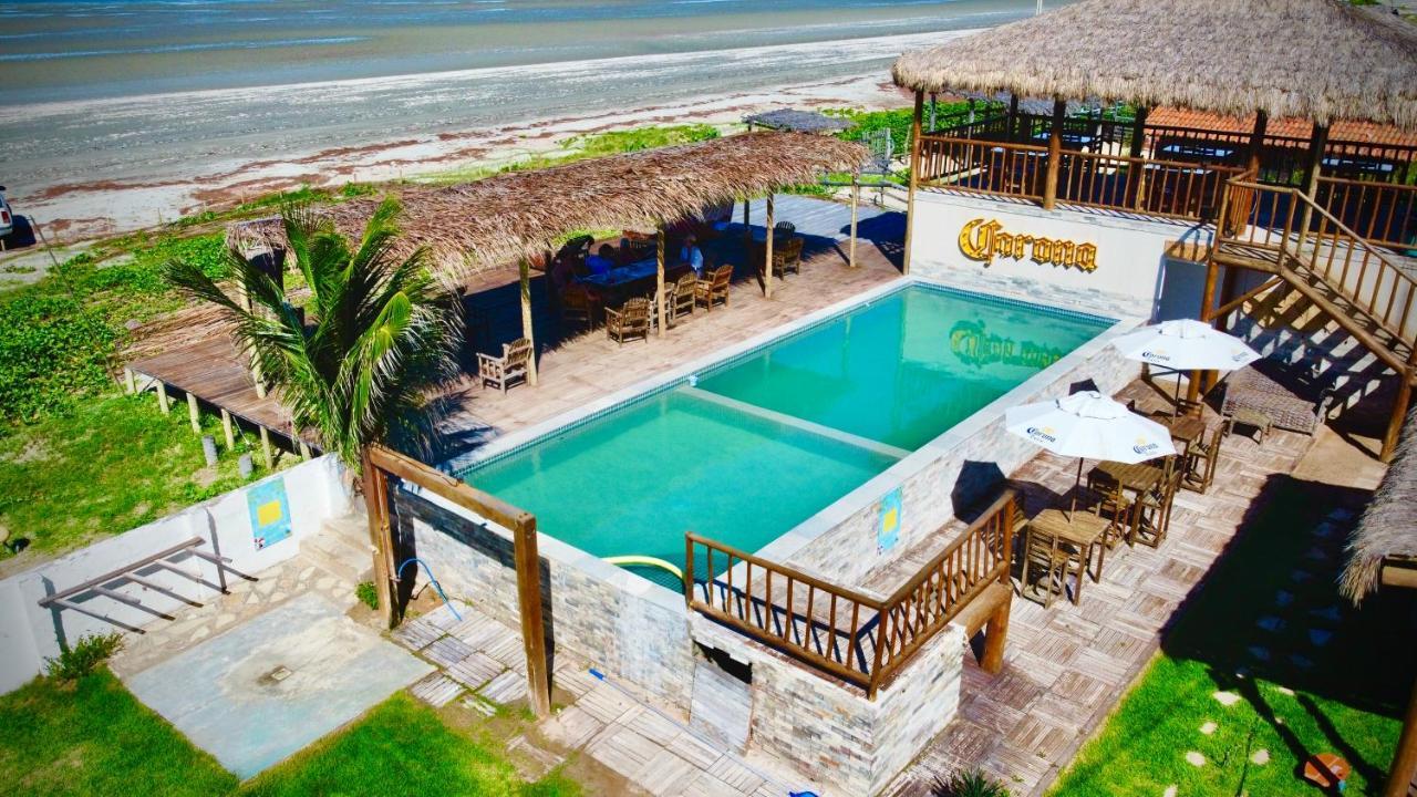 Seu Pedro Lounge Praia - Pousada E Kite Center Icapuí Dış mekan fotoğraf