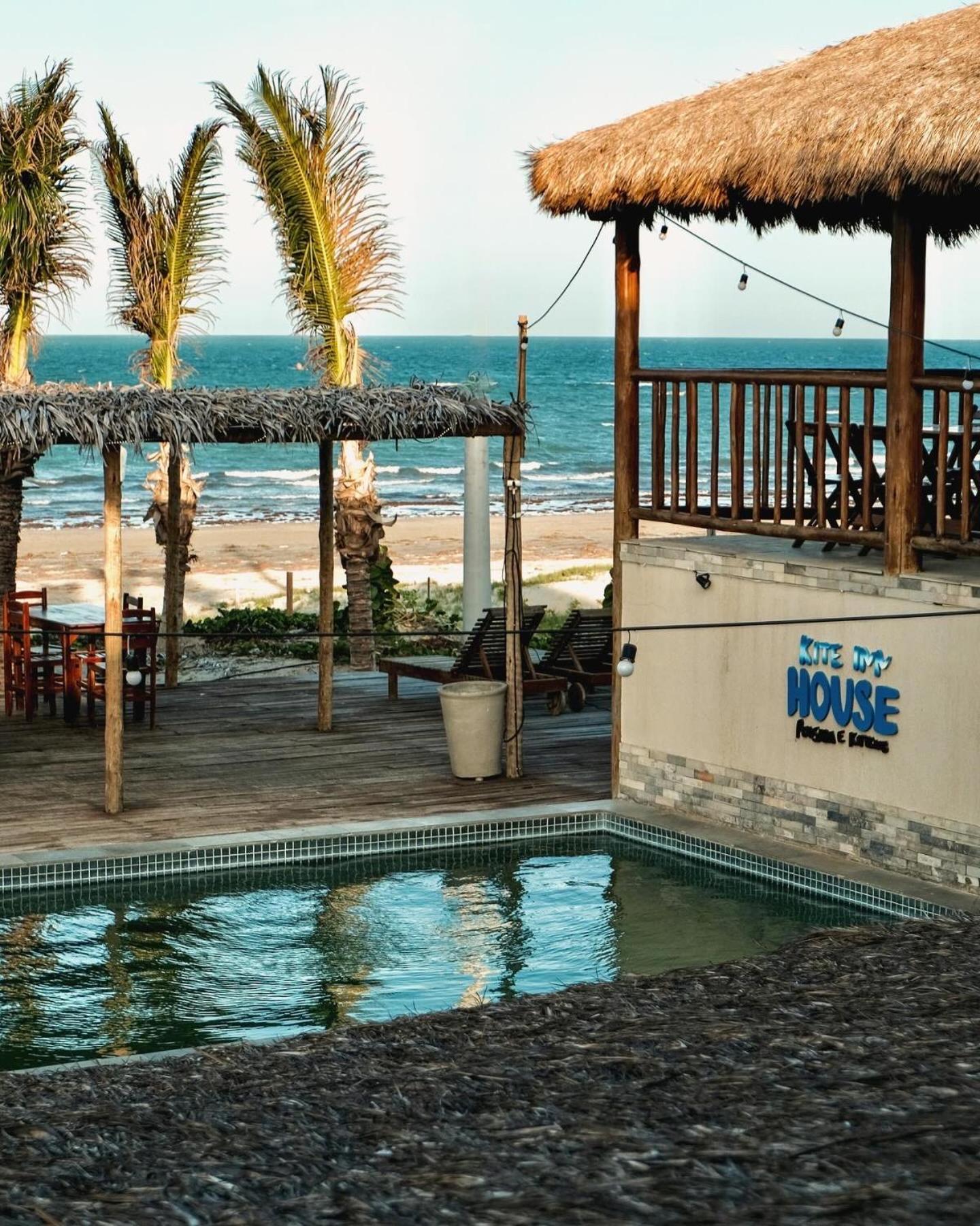 Seu Pedro Lounge Praia - Pousada E Kite Center Icapuí Dış mekan fotoğraf