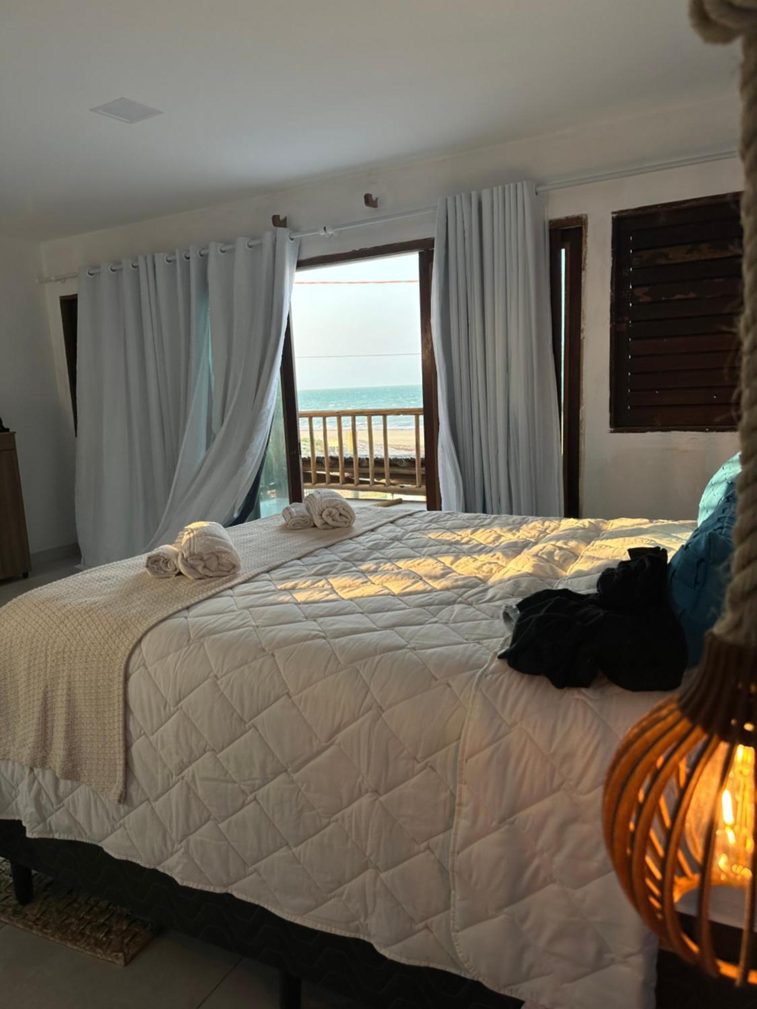 Seu Pedro Lounge Praia - Pousada E Kite Center Icapuí Dış mekan fotoğraf