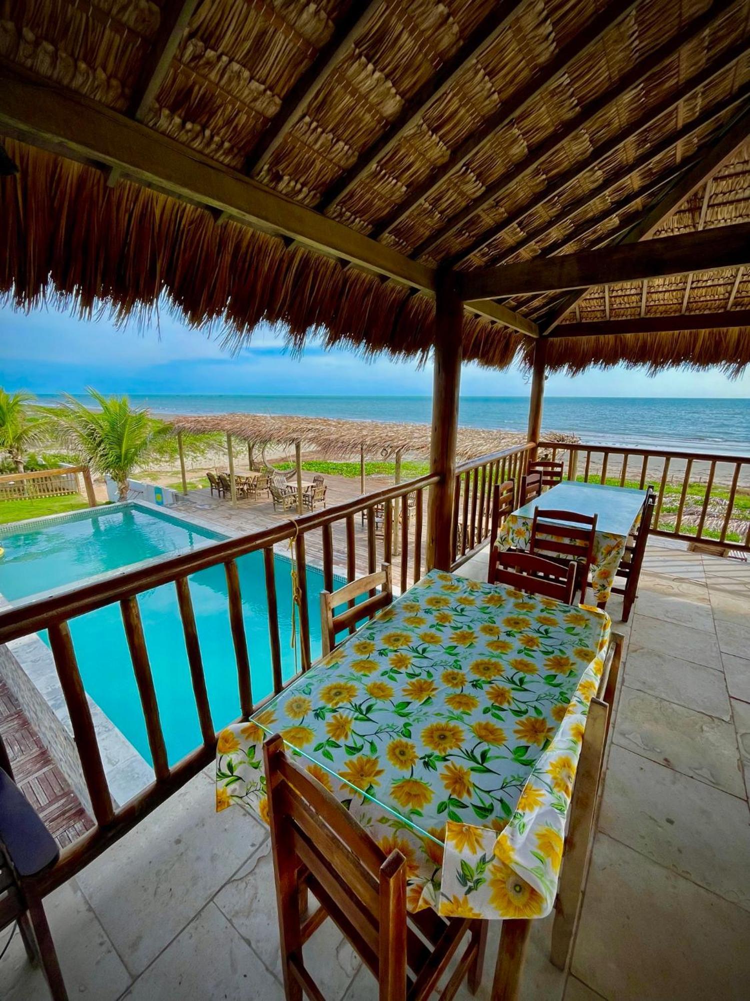 Seu Pedro Lounge Praia - Pousada E Kite Center Icapuí Dış mekan fotoğraf